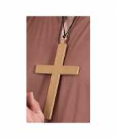 Monniken kruis ketting 22 cm