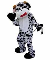 Zwart met wit koeien pak